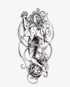 Transparent Siren Png - Evil Siren Tattoo, Png Download, Free Download