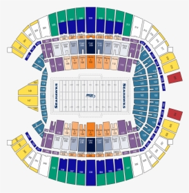 Seattle Seahawks Seating Chart, HD Png Download, Free Download