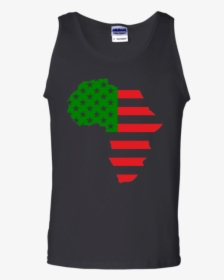 Africa Rbg Flag 100% Cotton Tank Top/black - Help More Bees Plant More Trees Clean, HD Png Download, Free Download