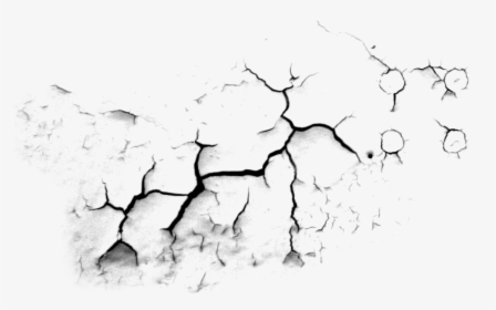 Ground Clipart Cracked Hole - Concrete Crack Texture Png, Transparent Png, Free Download