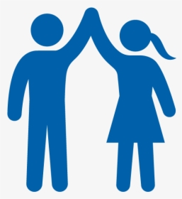 Respect Icon - Drawing Of Gender Equality, HD Png Download, Free Download