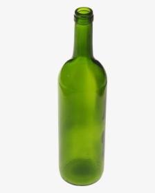 Greem Glass Png Bottle - Green Glass Transparent Background, Png Download, Free Download