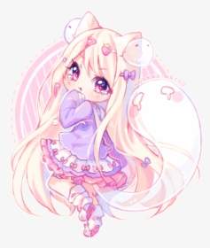 103 Images About Chibi[ On We Heart It - Anime Chibi Hyanna Natsu, HD Png Download, Free Download