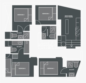 Chalet Vesper Floor Plan - Floor Plan, HD Png Download, Free Download