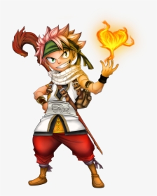 Natsu Dragneel Chibi - Natsu Dragneel Chibi Fairy Tail, HD Png Download, Free Download