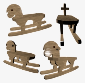 Collection Of Rocking Chair Cliparts - Rocking Horse, HD Png Download, Free Download