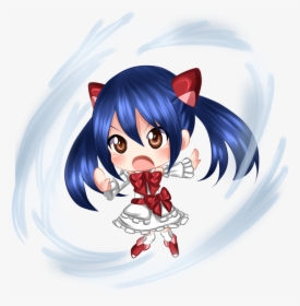 Anime, Chibi, And Twintails Image - Fairy Tail Anime Chibi, HD Png Download, Free Download