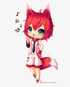 Anime Red Fox Boy, HD Png Download, Free Download