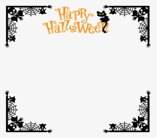 Halloween Border Png Free Download - Transparent Background Halloween Border, Png Download, Free Download