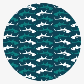 Blue Tuna Pattern - Shark, HD Png Download, Free Download