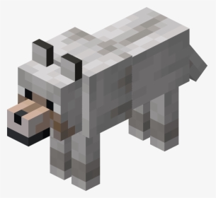 Wolf - Minecraft Wolf, HD Png Download, Free Download