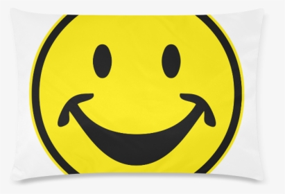Funny Yellow Smiley For Happy People Custom Rectangle - Yellow, HD Png Download, Free Download