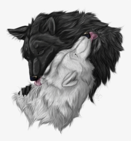 Wolf Kisses By Luvmymitzi-d4r0lj0, HD Png Download, Free Download