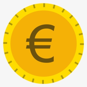 Euro Flat Icon Transparent, HD Png Download, Free Download