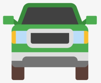 Pickup Front View Icon, HD Png Download, Free Download