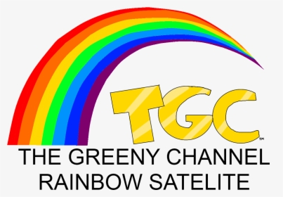 The Greeny Channel Rainbow Satelite Logo, HD Png Download, Free Download