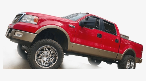 Chrome Off Road Tires And Wheels Red F150, HD Png Download, Free Download