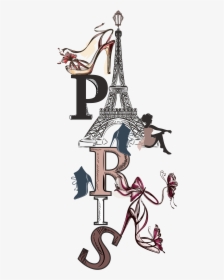French Clipart Themed Paris, HD Png Download, Free Download