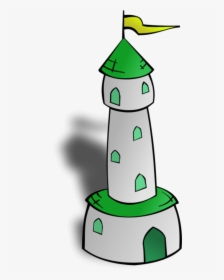 Tower Clipart Green, HD Png Download, Free Download