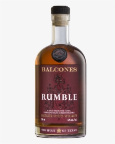 Balcones Rumble Bourbon, HD Png Download, Free Download