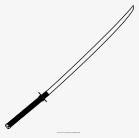 Katana Coloring Page, HD Png Download, Free Download