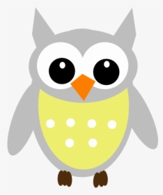 Yellow Owl How To Set Use Gray Clipart Wise Clip Art, HD Png Download, Free Download
