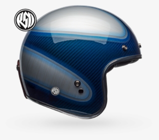 Bell Helmets Custom 500 Crbn Rsd Jager Candyblu, HD Png Download, Free Download