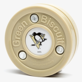 Green Biscuit Pittsburgh Penguins Gold Stickhandling, HD Png Download, Free Download