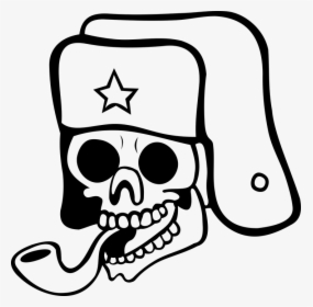 Skull, Tube, The Head Of The, Death, Teeth, Cap, Star, HD Png Download, Free Download