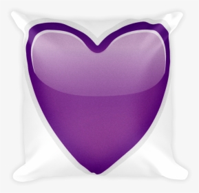 Emoji Pillow Purple Heart , Png Download, Transparent Png, Free Download
