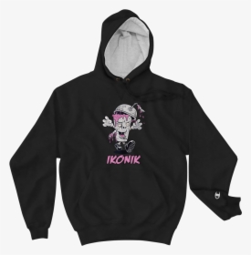 Ikonik Monster Slurpee X Champion Hoodie Black, HD Png Download, Free Download