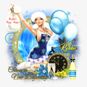 Blue Glitter Png, Transparent Png, Free Download