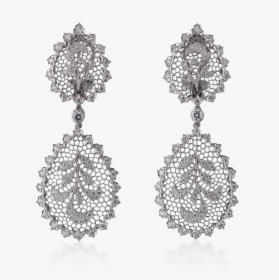 Ornato Pendant Earrings With Chain, HD Png Download, Free Download