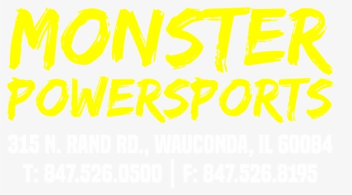 Monster Powersports, HD Png Download, Free Download