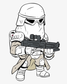 Star Wars Cartoon Drawing At Getdrawings, HD Png Download, Free Download