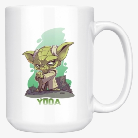 Master Yoda Star Wars Mug Coffee, HD Png Download, Free Download