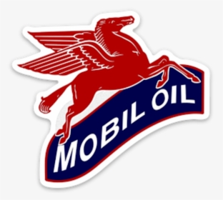 Vintage Mobile Oil Pegasus Nostalgic Logo Formula 1, HD Png Download, Free Download
