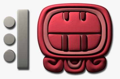 Eight Ben Mayan Calendar 3d Glyph, HD Png Download, Free Download