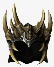 #skyrim #dragons #dragonborn #dragonbone #helmet #armor, HD Png Download, Free Download