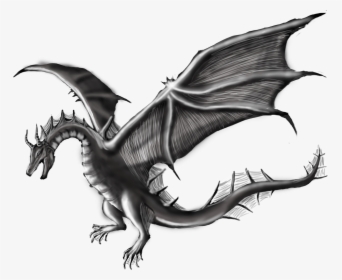 Dragon Wyvern Silhouette, HD Png Download, Free Download