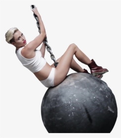 Estos Son Pngs De Miley Cyrus En Wreckingball, Transparent Png, Free Download