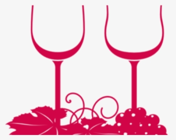 Pink Clipart Wine Glass, HD Png Download, Free Download