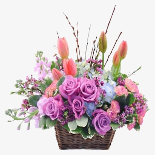 Easter Flowers Bouquet Png, Transparent Png, Free Download