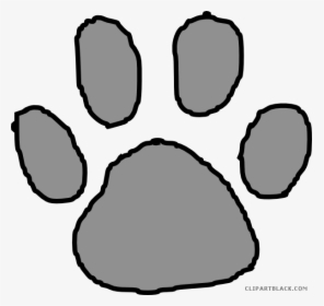 Tiger Paw Clip Art Freeuse Stock Black And White Huge, HD Png Download, Free Download