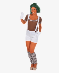 Adult Women"s Oompa Loompa Costume, HD Png Download, Free Download