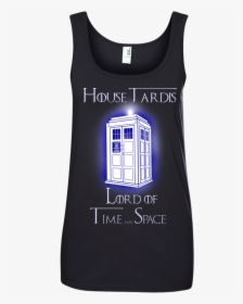 House Tardis Lord Of Time And Space Shirt, Tank, Hoodie, HD Png Download, Free Download