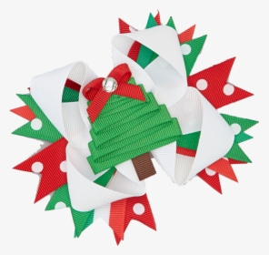 Green Christmas Bow Png, Transparent Png, Free Download
