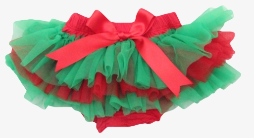 Red And Green Christmas Tutu Bloomer, HD Png Download, Free Download