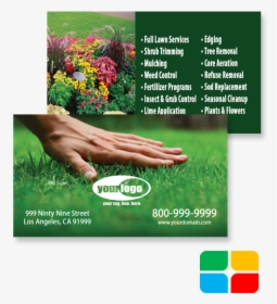 Landscaping Business Cards La010002, HD Png Download, Free Download