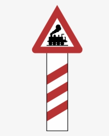 Railway Crossing Warning Road Sign Free Photo, HD Png Download, Free Download